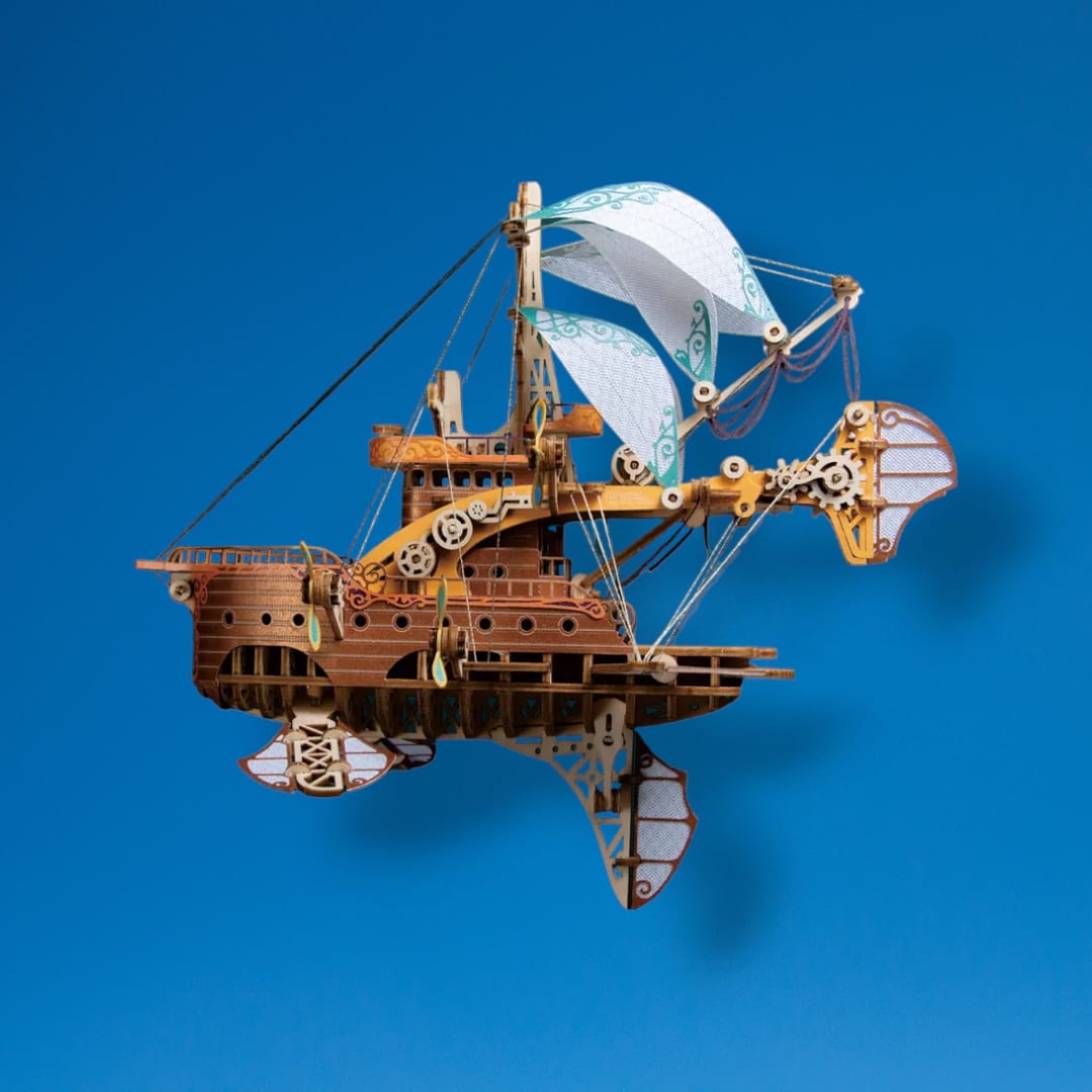 One Piece Going Merry - Wooden 3D Puzzle DIY Craft Kit JAPAN