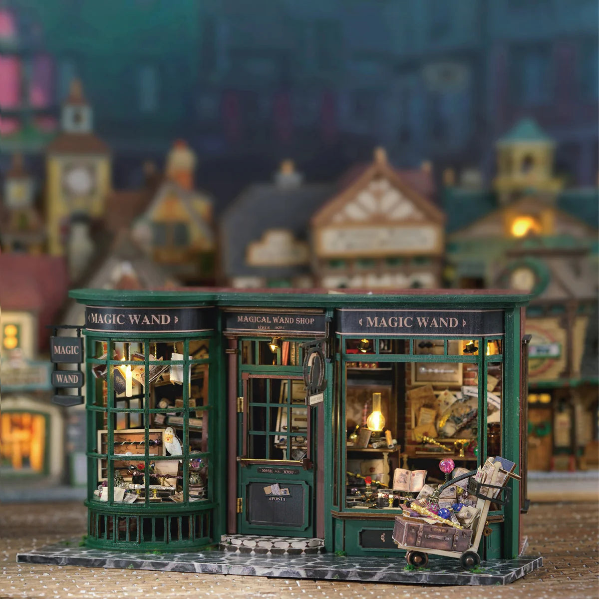 PERLAFINDS™ 1: 24 DIY Dollhouse Kit（Magic Shop）