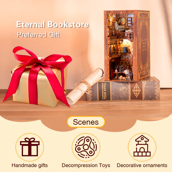 PERLAFINDS™ Eternal Bookstore